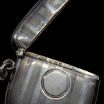Sterling Silver Vesta Case / Match Safe Birmingham England Hallmarked