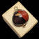 Antique 9CT Yellow Gold Mounted Peruvian Good Luck Wairuru Seed Charm / Pendant