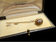 Antique 14K Yellow Gold Cameo Stick Pin Left Facing