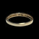 14K Yellow Gold Diamond Solitaire Ring / Band with Baguette Cut Diamond Shoulder Size 7 3/4