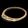 14K White and Yellow Gold Stacker Ring