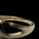 14K Yellow Gold Figure 8 / Infinity Band Emerald Ring Size 4 3/4