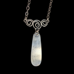 Sterling Silver & Noreena Jasper Lavalier Drop Pendant