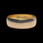 22K Yellow Gold Band Birmingham England 1906 Samuel Hope Size 7 1/4