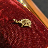 10K Yellow Gold Turtle Charm