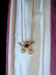 Antique Victorian Era 14K Etruscan Revival Yellow Gold & Rhodolite Garnet Sliding Chain Necklace