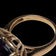 18K Yellow Gold Amethyst and Diamond Statement / Cocktail Ring Size 6 3/4