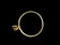 10K Yellow Gold Ring with Marquise Cut CZ Size 7