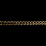 10K Yellow Gold Rope Chain 24"
