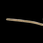 14K Yellow Gold Double Hoop Earrings