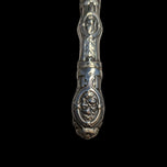Sterling Silver Needle / Pin Case With Floral Pattern