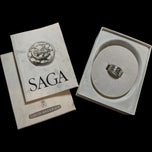 .925 Silver David Andersen Historical Recreation Saga Ring Size 7 Original Box