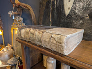 Large Antique Tome - French