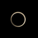 10K Yellow Gold Men's Simple Band Size 12