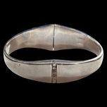 Sterling Silver Mexico Sodalite Clamper Bracelet