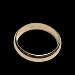 10K Yellow Gold Polished Simple Band Size 11 3/16"