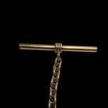 Antique 10K Gold T-Bar on Bolt Clasp Watch Fob Accessories