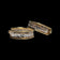 10K Yellow & White Gold Two Tone Open Work Celtic Knot Hoop Earrings by SCJ