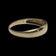 10K Yellow Gold Stacked Triple Diamond Band Size 5 1/2