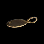 10K Yellow Gold Lucky Cherub / Angel Pendant / Charm / Medallion