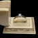 14K Yellow Gold 0.18 CT Diamond Solitaire Ring Size 9 1/2