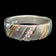 Men's 10K White & Yellow Gold & Diamond Band