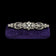 2.55 CT Natural Diamond & Platinum Antique Art Deco Filigree Bar Brooch