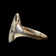 10K Yellow Gold Engraved Signed Style Ring Size 6 1/2