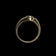 10K Yellow Gold Bezel Set Garnet & Diamond Ring Size 8 1/4 - Unisex