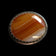 Antique Sterling Silver Banded Agate Brooch C Clasp