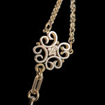 Antique Victorian Gold Filled Watch Fob Accessory With Sphere GAD & Co