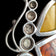 Sterling Silver Multi & Baltic Amber Butterfly Brooch