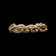 14K Yellow Gold Panther Link / Gear Ring Size 9 1/4