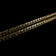 14K Yellow Solid Gold Cuban Link Chain Necklace Vicenza Italy