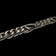 Mexican Sterling Silver Cuban Link Chain Bracelet 6.35mm x 8"