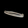 Italian Sterling Silver Chevron Pattern / Ribbed Hinge Cuff Bracelet