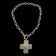 Sterling Silver Silpada Virtuosity Cross Toggle Clasp Necklace