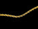 10K Yellow Gold Rope Chain 20.5" Barrel Clasp