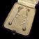 Sterling Silver Abstract Modernist Branch / Spoon Drop Dangle Earrings - Signed