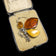 Sterling Silver Multi & Baltic Amber Butterfly Brooch