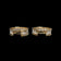 10K Yellow & White Gold Two Tone Open Work Celtic Knot Hoop Earrings by SCJ