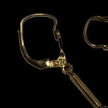 10K Yellow Gold Raw Turquoise Nugget Lever Back Drop Earrings