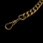 Antique Victorian Gold Filled Etched Pocket Watch Albert Chain