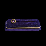 14K Yellow Gold Amethyst Cabochon Stick Pin