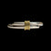 Mexico Sterling Silver Double Banded Cuff Bracelet with Brass Accents