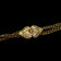 Antique Victorian Gold Filled Slider Watch Chain with Tassel Fob