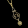 14K Yellow Gold & Diamond Lavalier Pendant Necklace