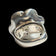 Sterling Silver Bat Ami Israel Electroform Flower Statement Ring Size 5