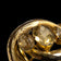 Antique 9K Gold & Citrine Victorian Era Love Knot Brooch