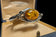 Sterling Silver Split Shank Cognac Baltic Amber Cuff Bracelet: Floral Motif
